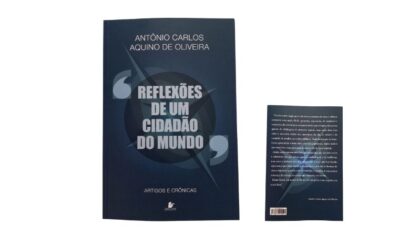 Capa Livro REFLEXÕES DE UM CIDADÃO DO MUNDO